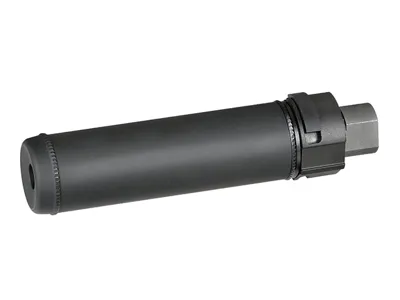 157mm Dummy Special Force Sound Lyddæmper - Sort - 5KU Airsoft