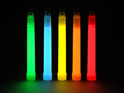 20PCS Taktisk Glow Stick Set - Mix of Colors - PJ