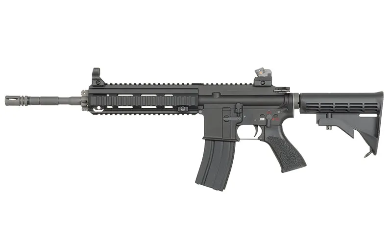WE Airsoft 4168 Riffel V3- Sort · Negro