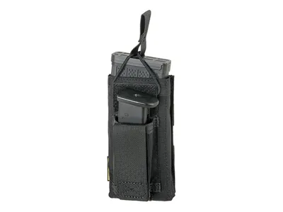 5.56/9mm Open Top Enkelt Magasin Combo Lomme - Sort - Emerson