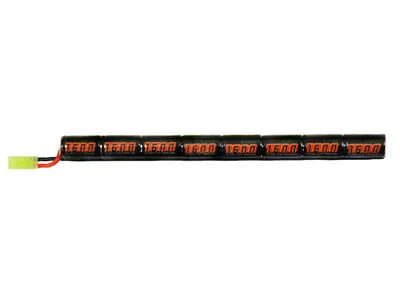 9,6V 1600mAh Ni-MH Stick Type Batteri - IPower
