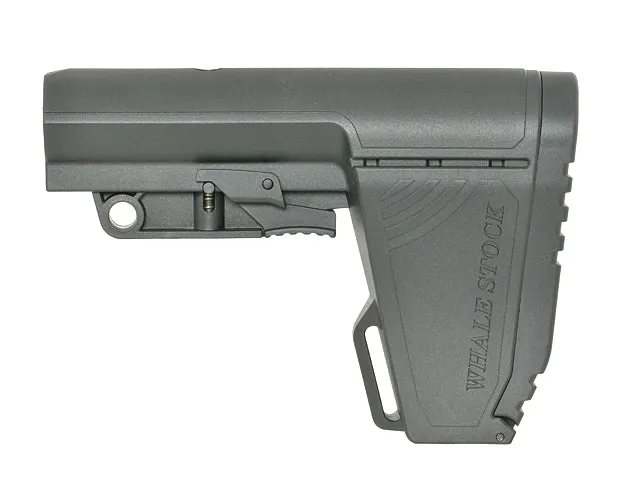 Cyma Adjustable Whale Kolbe Til AR-15/M4 - Sort