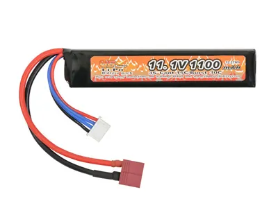 Batteri LIPO 1100mAh 11,1V 15/30C - T-Stik - Victory Battery