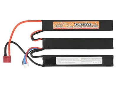 Batteri LIPO 1500mAh 11,1V 20/40C - T-Stik - Victory Battery