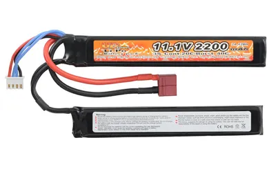 Batteri LIPO 2200mAh 11,1V 20/40C - T-Stik - Victory Battery