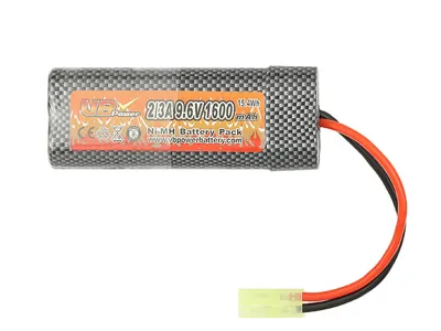 Batteri NIMH 1600mAh 9,6V Til AUG/KU Serie - Victory Battery