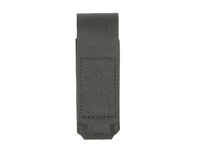 Enkelt Laser-Cut Pistol Magasinlomme Med Flap - Sort - 8Fields