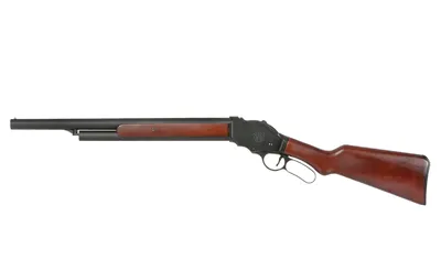 M1887 Lever Action Long Shotgun - Ægte Træ - S&T Armament