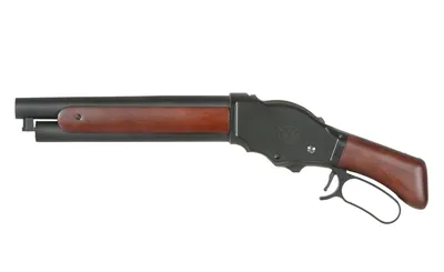 M1887 Short Lever Action Shotgun - Ægte Træ - S&T Armament