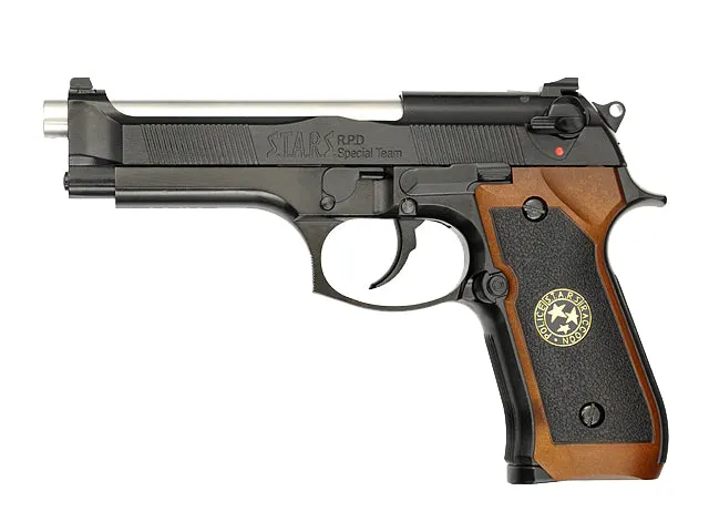 WE Airsoft M9 Samurai Edge Biohazard Pistol · Negro