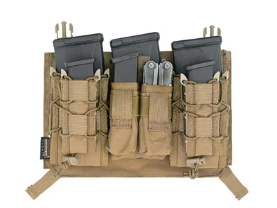 Modular Trippel M4/9mm Buckle Clip Panel - Brun - Emerson