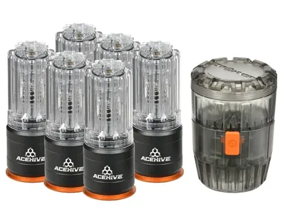 Set - X Spawner Granat 6PCS + Speedloader - Acetech