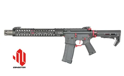 13.5" Raiders Competition Karabin Riffel, GEN-2 - Rød - Cyma Platinum