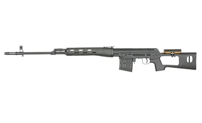 SVD Bolt Action Sniper Riffel - Sort - AGM (China)