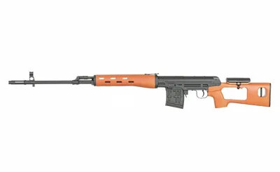SVD Bolt Action Sniper Riffel - Ægte Træ - AGM (China)
