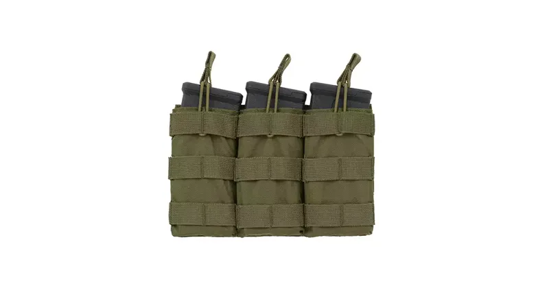 Modular Open Top Triple Pouch for 5.56 · Verde / OD