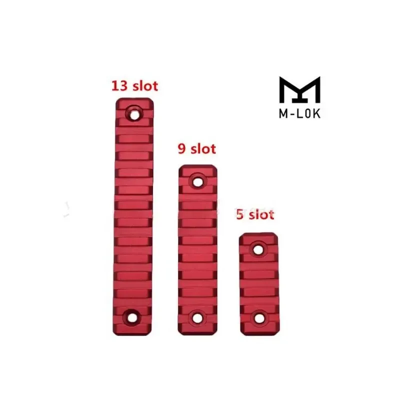 Set Railes Sistema Modular M Attachment · Rojo