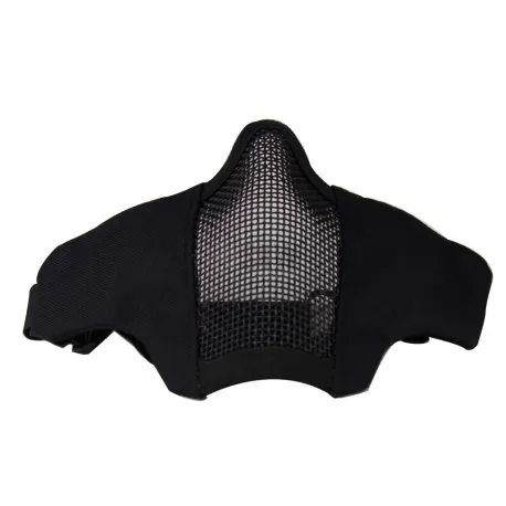 Masque Grillagé Mousse · Negro