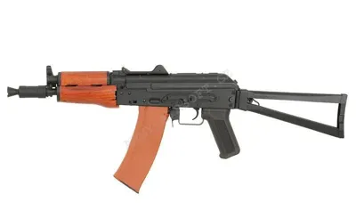 Zbraň AKS-74U Celokov Dřevo (CM.045A) Edition - Cyma