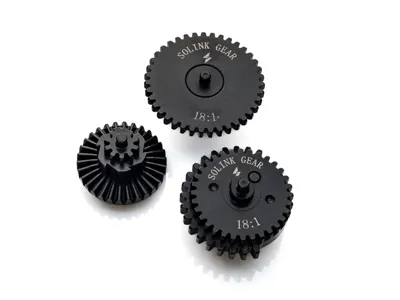 CNC Set Ozubených Kol 18:1 Pro SR25 S 19 Zubým Pístem - Solink