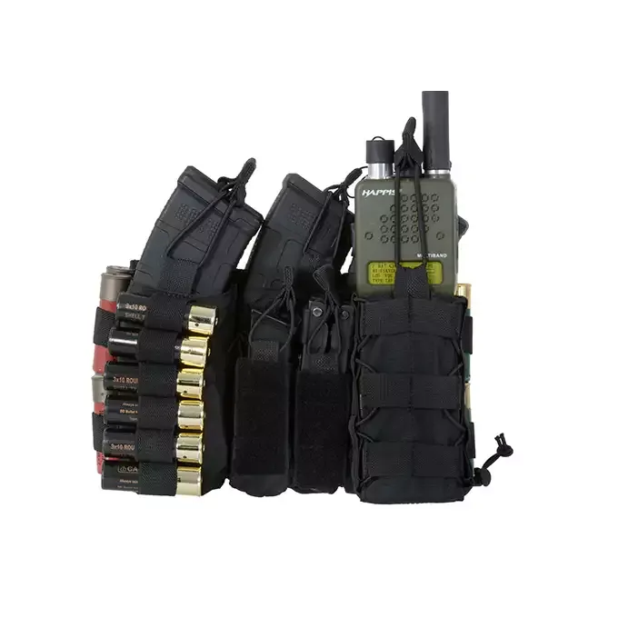Front Panel Asault MOLLE · Negro