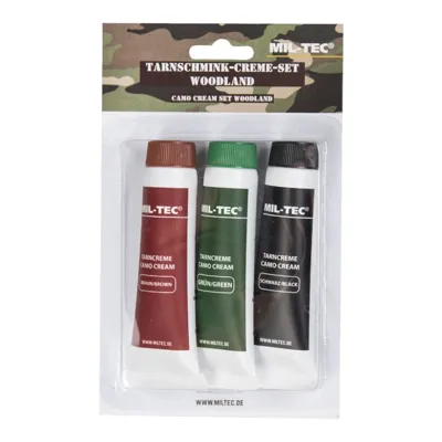 Kamuflovací Barva Na Obličej NATO (Tuba, 30g) (Zelená, Hnědá, Černá) - Mil-Tec