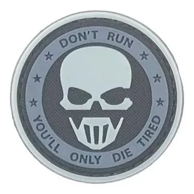 Nášivka Na Suchý Zip Don’t Run, You’ll Die Tired (Plast 3D) - GFC Tactical