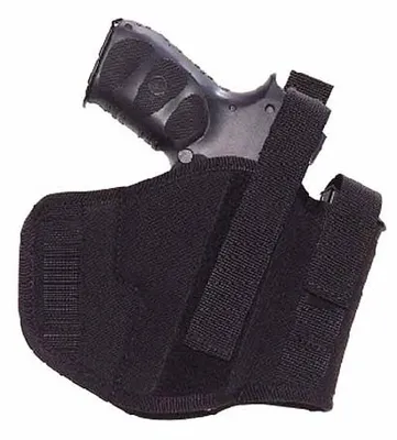 202-5Z Opaskové Pouzdro Pro P 99, G 17, USP a P 228 Se Sumkou, Oboustranné - Černá - Dasta