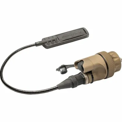 Duální Spínač Pro Svítilny Scout, Délka Kabelu 7" - Černá - SureFire