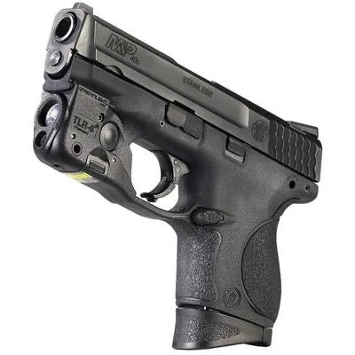 TLR-6 S Laserem Červený Laser, Kompaktní Podvěsná Svítilna, 100 lm, Prodej MOŽNÝ POUZE NA ÚZEMÍ ČR!!! Typ: Hnědá, Glock 42/43 Bez Railu - Streamlight