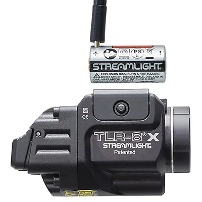 TLR-8 X Taktická LED Svítilna S Laserem, 500 lm S Dolním I Horním Spínačem,1XCR123, Prodej MOŽNÝ POUZE NA ÚZEMÍ ČR!!! Typ: TLR-8 X G -… - Streamlight