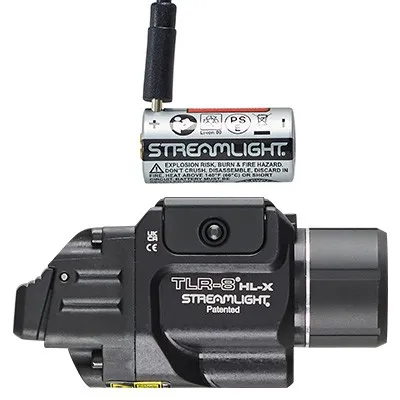 TLR-8 Hl-X Taktická LED Svítilna S Laserem, 1000 lm, 1XSL-B9 Aku a Usb-C Kabel, Černá, Prodej MOŽNÝ POUZE NA ÚZEMÍ ČR!!! Typ: TLR-8 Hl-X… - Streamlight