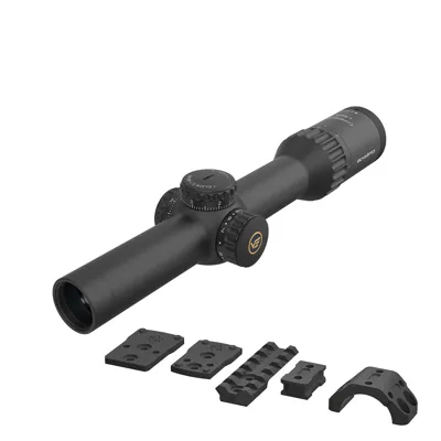 VO LPVO Puškohled Continental 1-8×24I ED Fiber S X-Accu Montáží – Černá - Vector Optics