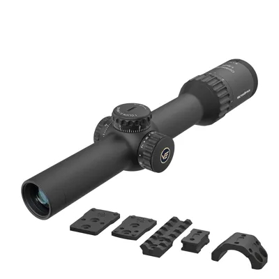 Vo LPVO Puškohled Continental x8 1-8×24 Ed Tactical SFP S X-Accu Montáží – Černá - Vector Optics