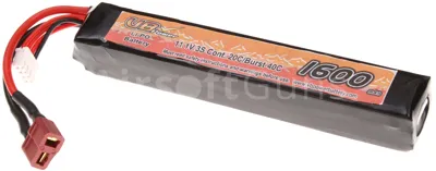 Akumulátor VB Li-Pol 11,1V, 1600 mAh, 20C, Dlouhý - VB Power