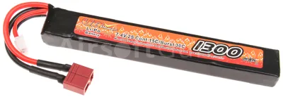 Akumulátor VB Li-Pol 7,4V, 1300 mAh, 15C, Dlouhý - VB Power