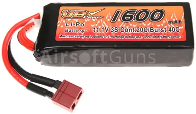 Akumulátor VB Li-Pol 11,1V, 1600 mAh, 20C, Mini Block - VB Power