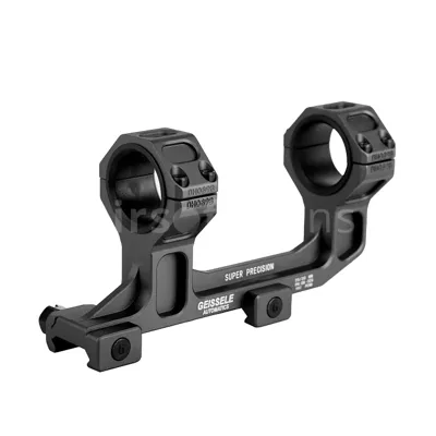 Montáž Puškohledu Super Precision Geissele, 25/30 mm, Černá - T-Eagle