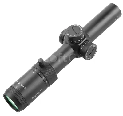 Puškohled ER 1,2-6X24IR HK, Podsvícení, Černý - T-Eagle