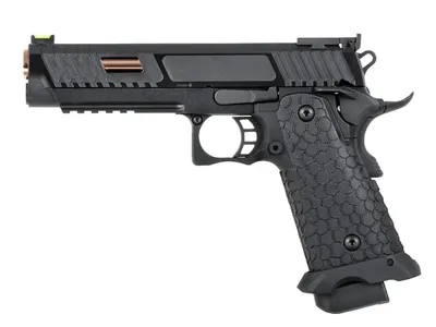 Airsoftová Pistole Hi-Capa Baba Yaga (Dual Powered Gas/CO2) - Černá [SRC] - SRC (Taiwan)