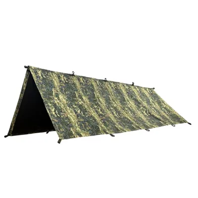 Plachta TARP Bivakovací 220 x 250 cm IRR M-2017 Tarnanzug Neu - AB