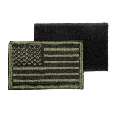 Vlaječka USA, 4,5 x 7 cm Velcro - FOSCO - USA - V.O