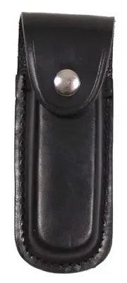 Kožené Pouzdro Na Nůž - Černá - 11cm - M.F.H. (Německo)