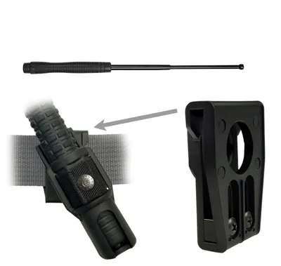 Teleskopický Obušek 21″ – Kalený, ČERNÝ - S Pouzdrem - SECURITY-CZ