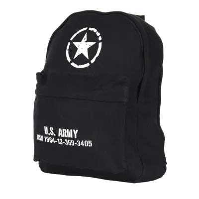 Dětský Batoh US Army - 11 L - Černá - FOSCO - USA - V.O
