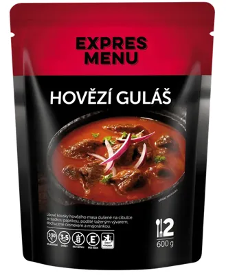 Hovězí Guláš (2 Porce) - 600g - Expres menu