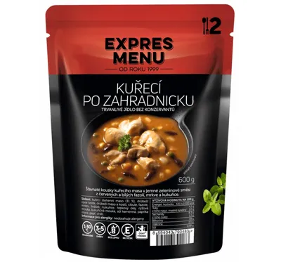 Kuřecí Po Zahradnicku (2 Porce) - 600g - Expres menu