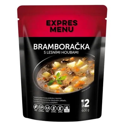Bramboračka S Lesními Houbami (2 Porce) - 600g - Expres menu