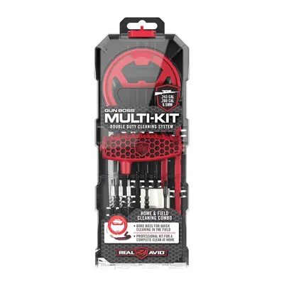 Zestaw Narzędzi Do Czyszczenia Broni Gun Boss Multi-Kit -.243/.260/6,5 mm - AVGBMK243 - Real Avid
