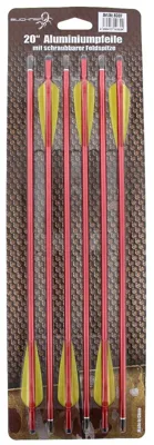 Aluminiumpfeile 20 Zoll Für Armbrust Rot - Direkt Bestellen! - Hans Buchner